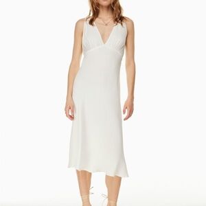 Aritzia Wilfred ivory orchestra dress new with tags size small